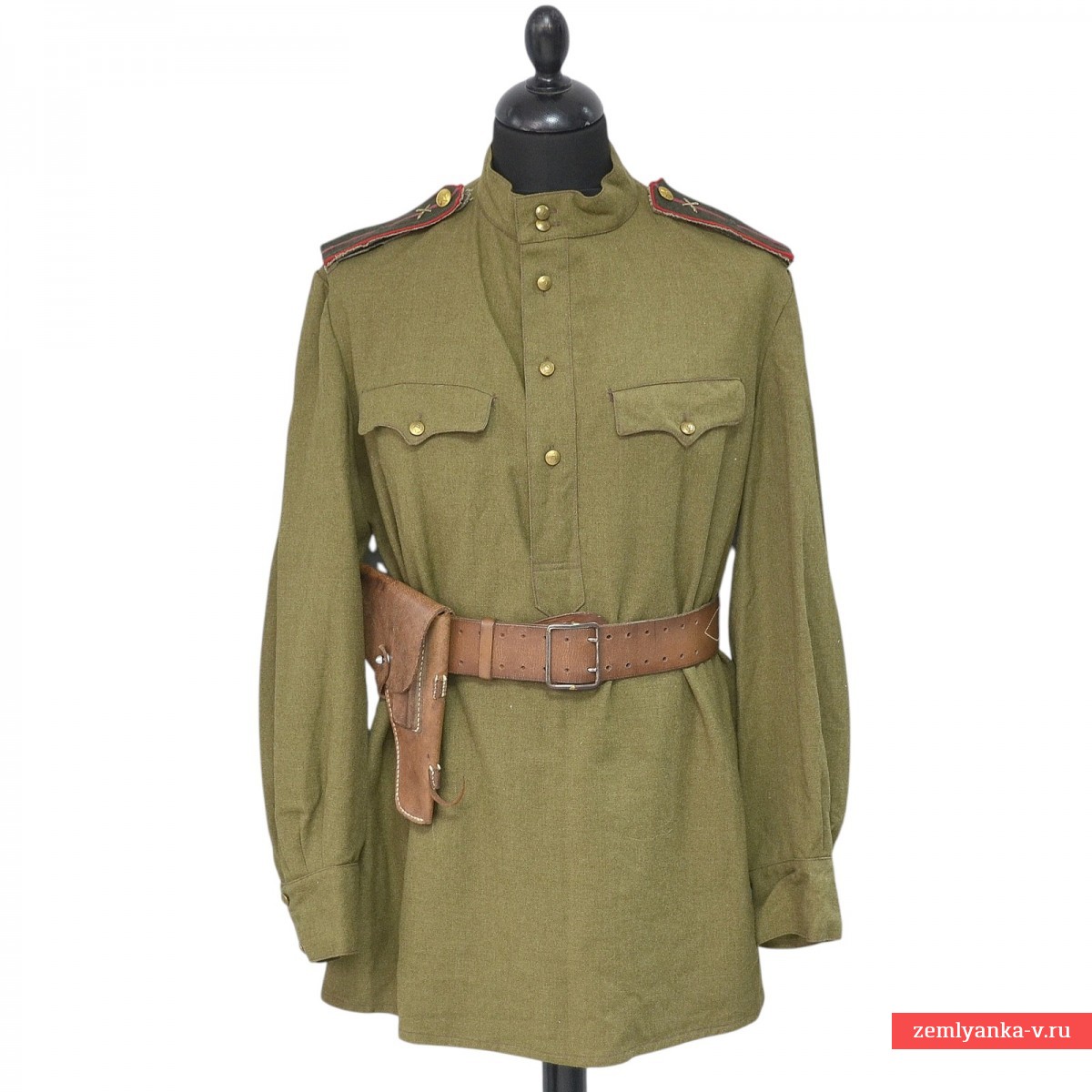 Гимнастерка младшего лейтенанта артиллерии РККА образца 1943 года, 1944 г.
