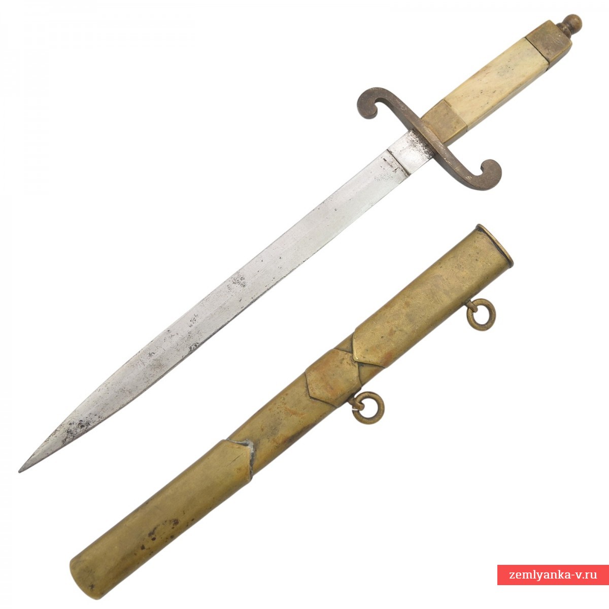 Кортик русский морской офицерский образца 1803 года, Кондратов в с. Вача (?)