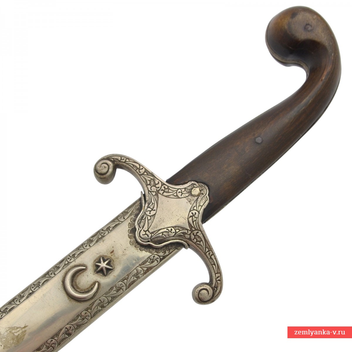 Турецкий офицерский общеармейский килидж с серебряным прибором