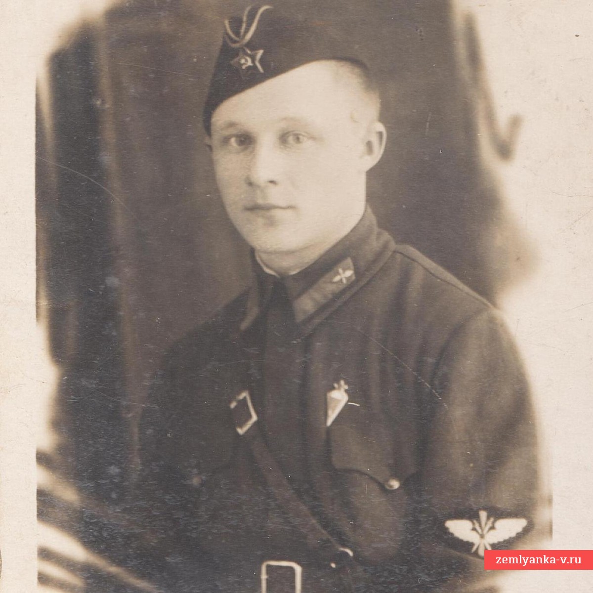 Фото курсанта летного училища ВВС РККА