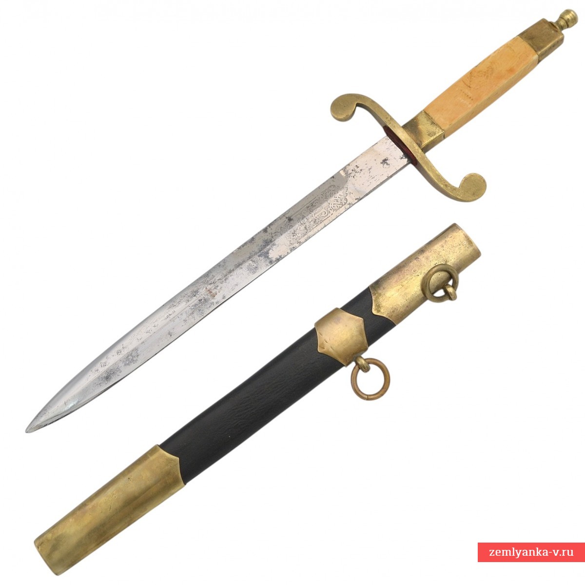 Кортик русский морской офицерский образца 1803 года, Златоуст 