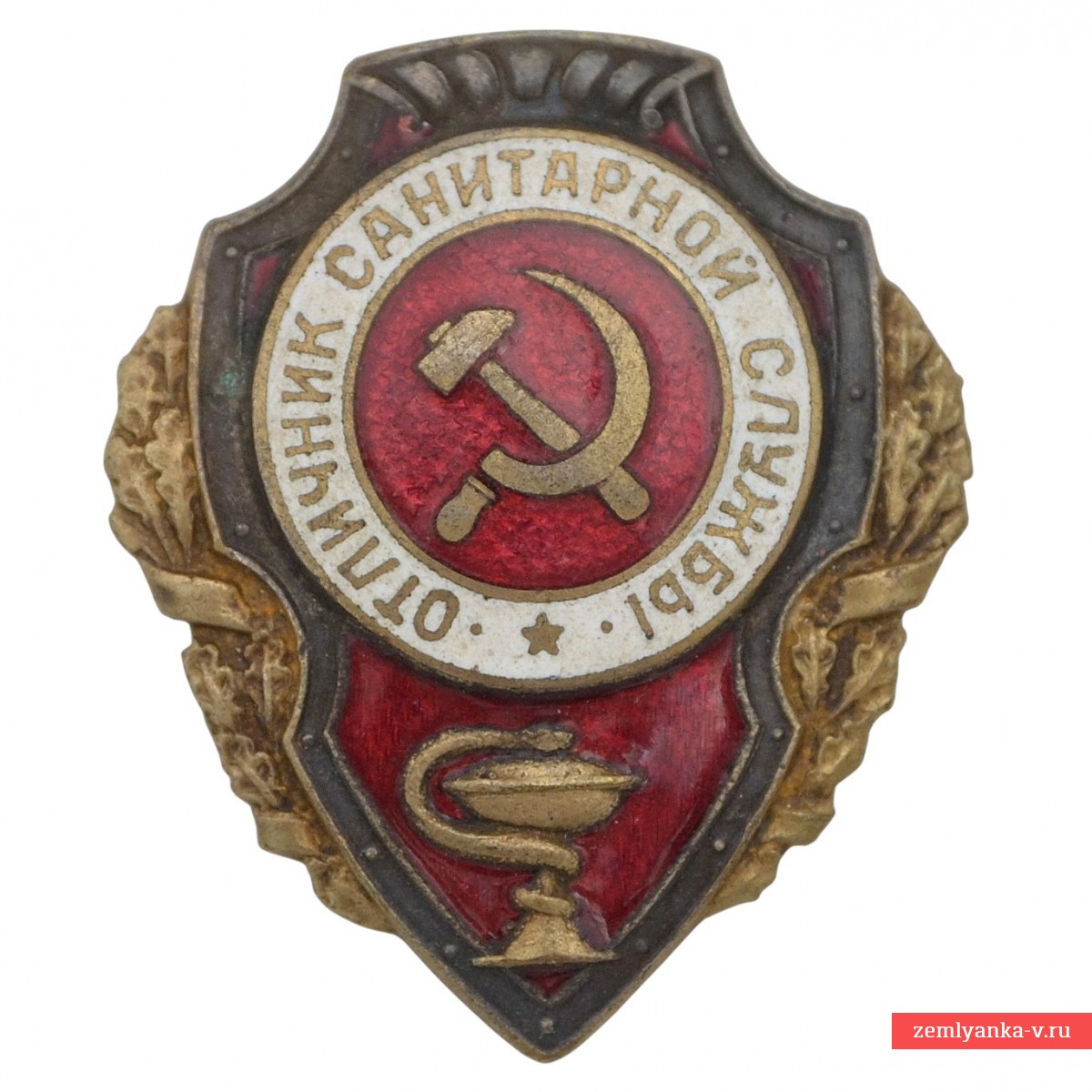 Знак «Отличник санитарной службы» обр. 1942 года