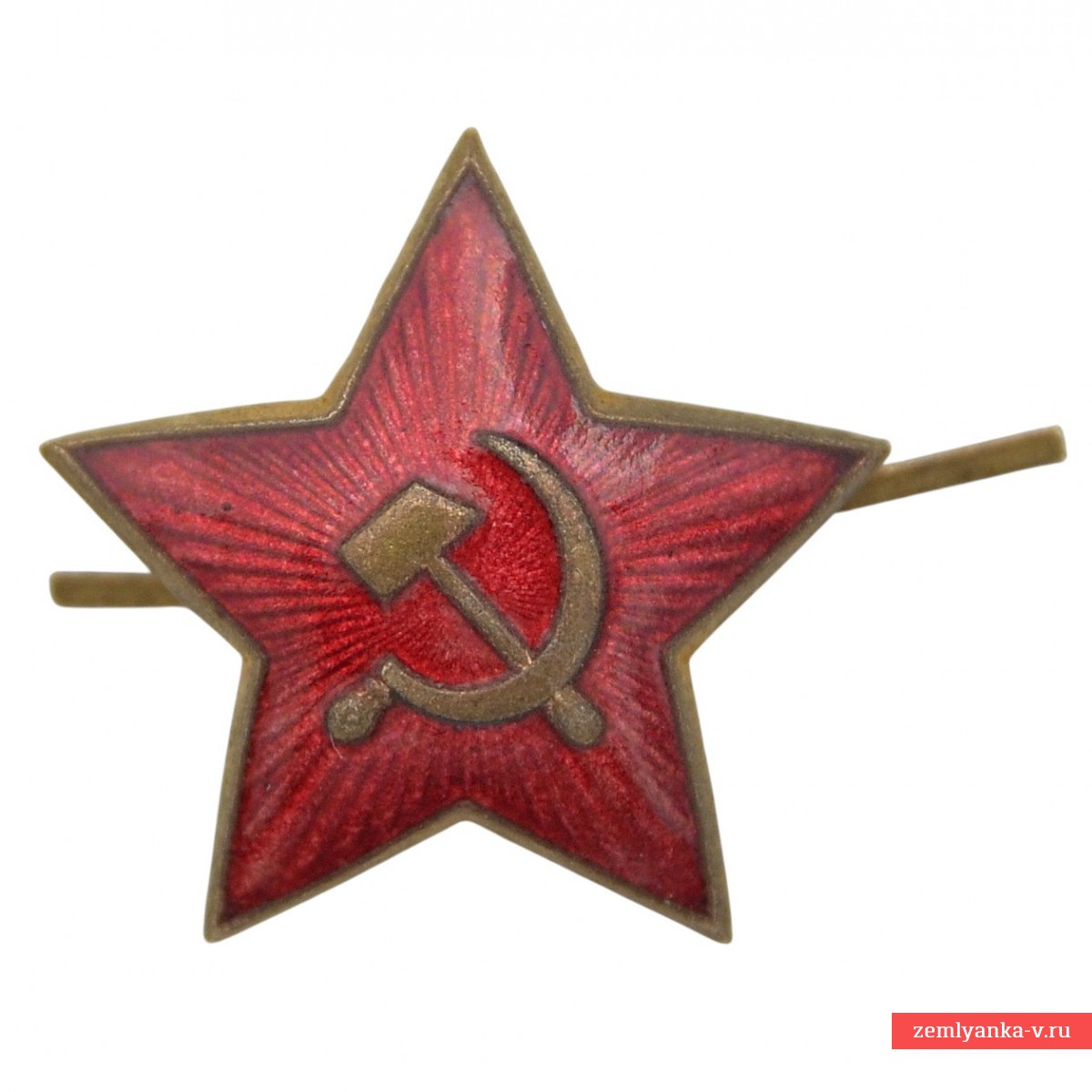 Звезда на шапку или фуражку СА образца 1955 года