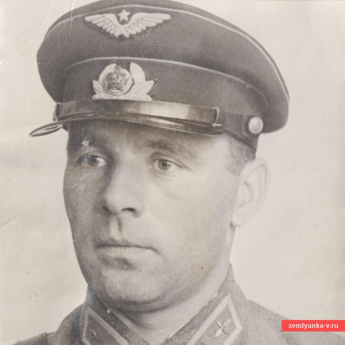 Фото майора ВВС РККА И.А. Пархоменко – будущего генерала авиации