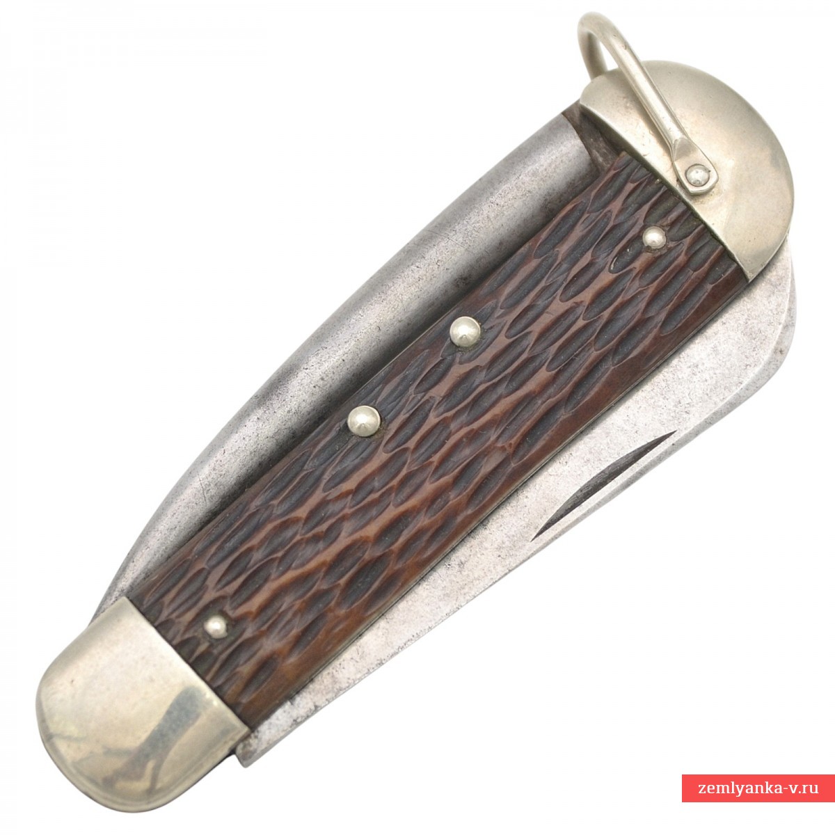 Складной двухпредметный флотский нож, модель Schrade № 735