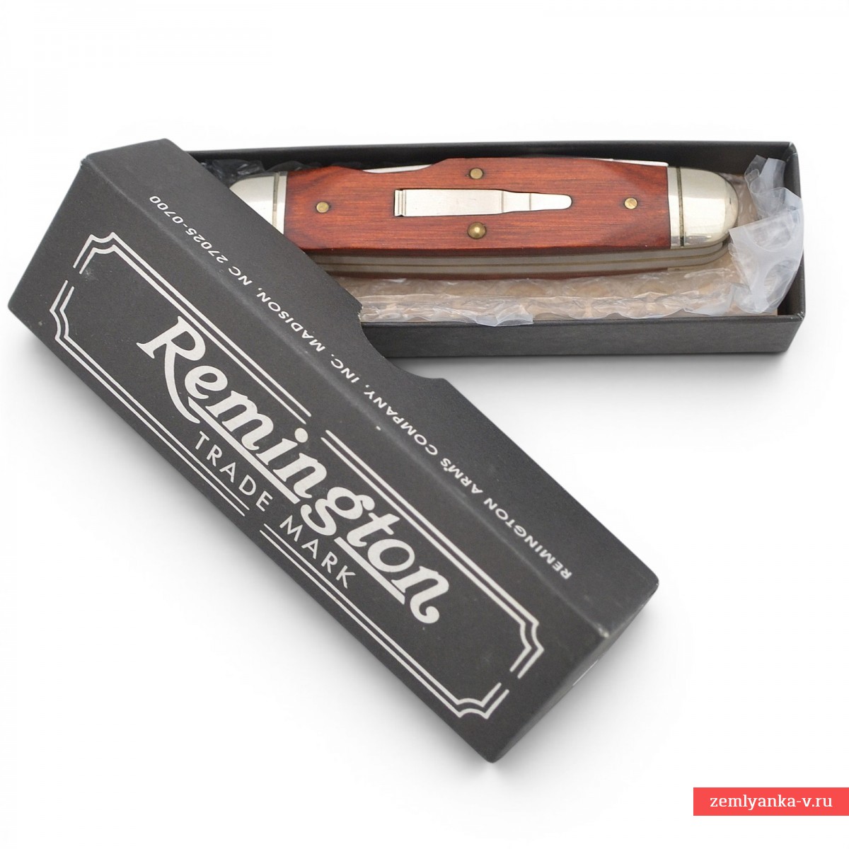 Классический складной карманный нож Remington R4468 Lumberjack Muskrat