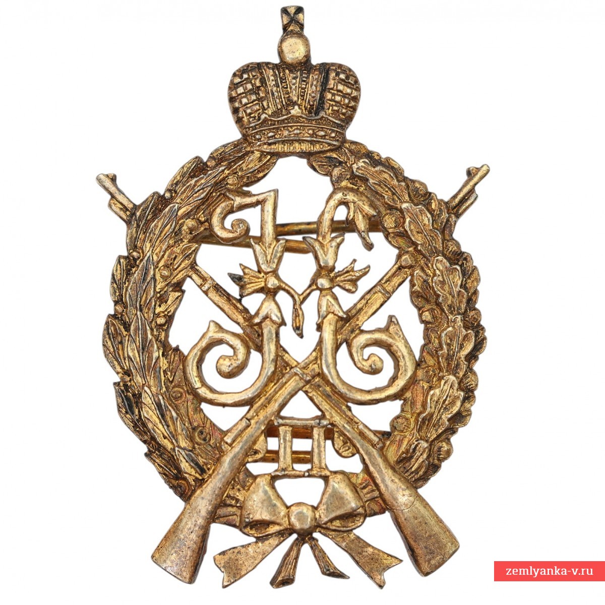 Знак на оружие «За отличную стрельбу из винтовки» 