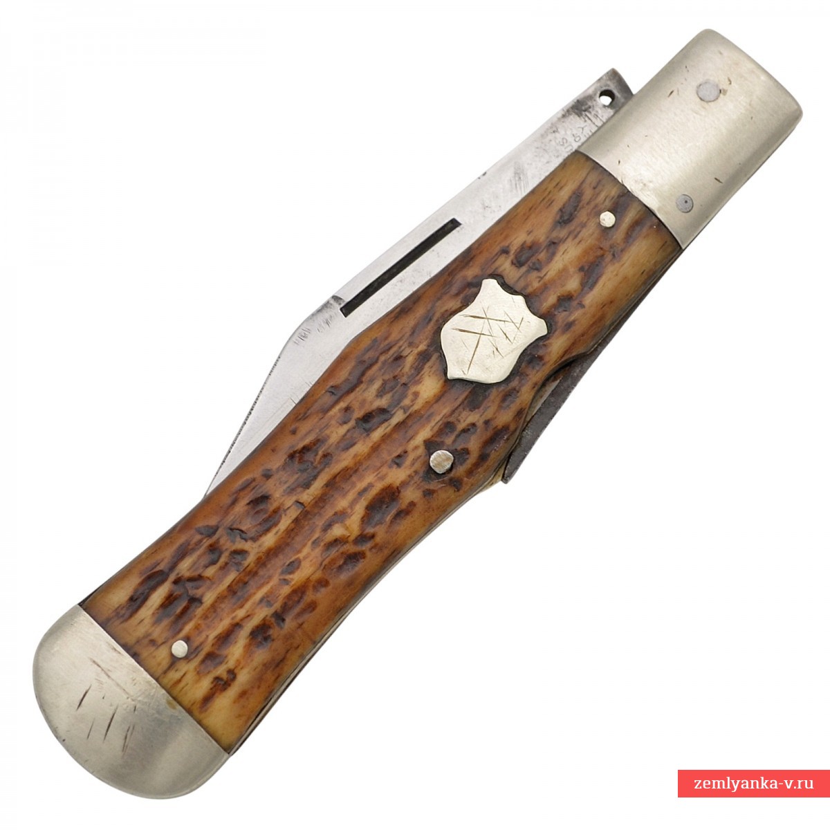 Классический складной охотничий нож (Folding Hunter) Cattaraugus № 12839 «King of the Woods»