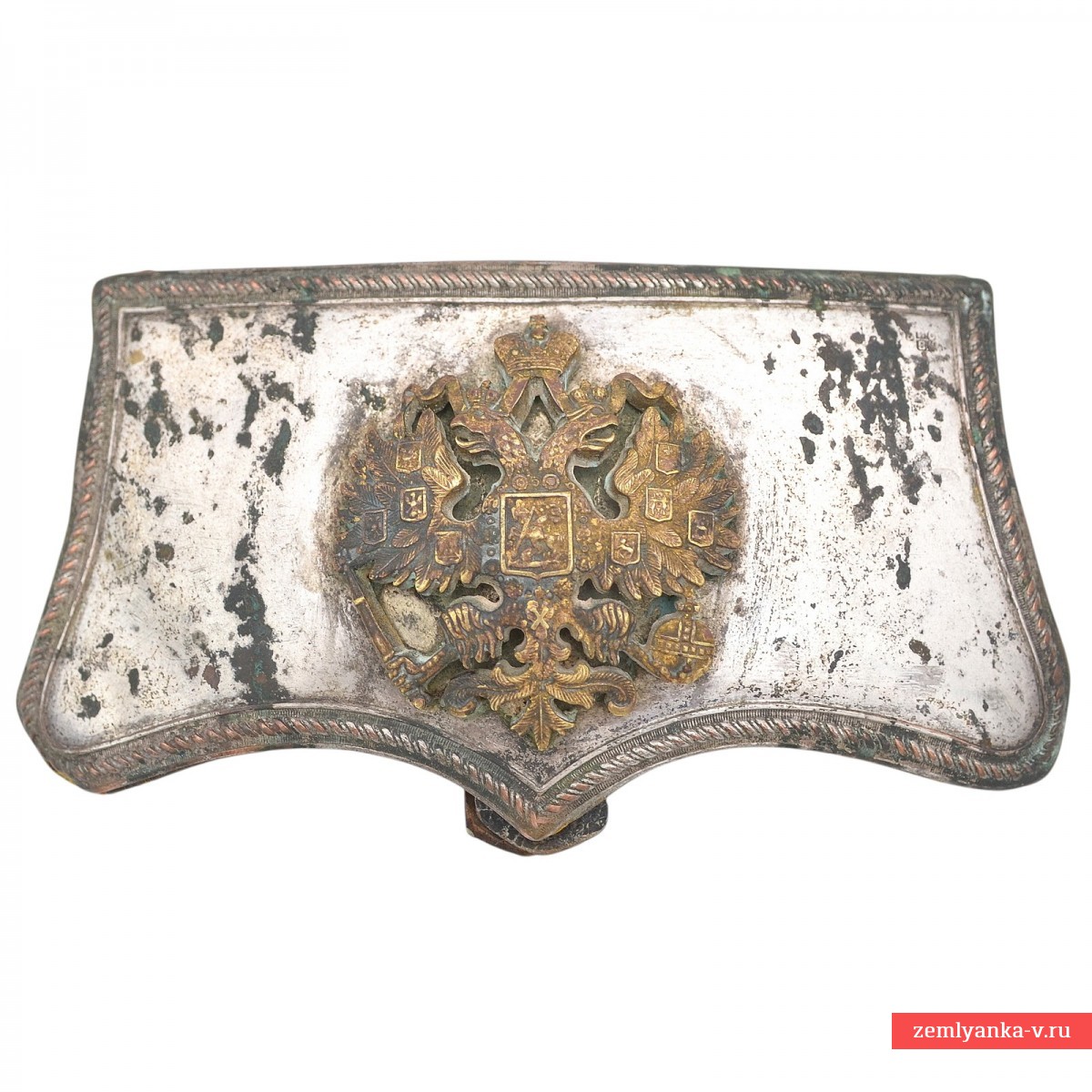 Офицерская пехотная лядунка образца 1857 года, ранний тип