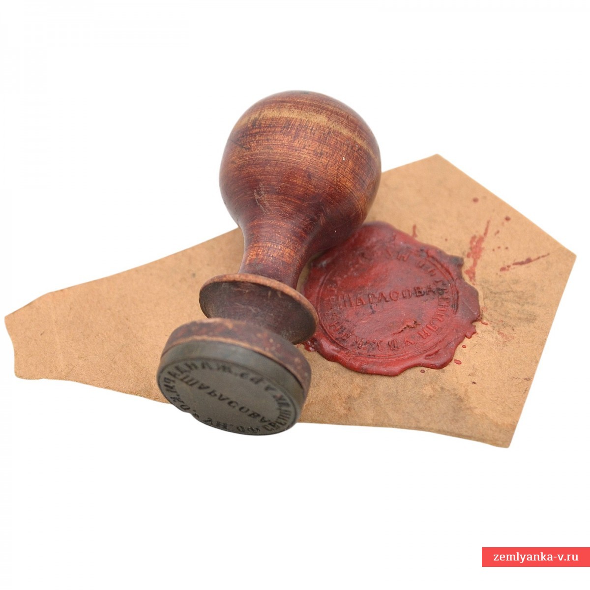Личная печать унтер-офицера Корпуса жандармов Тарасова