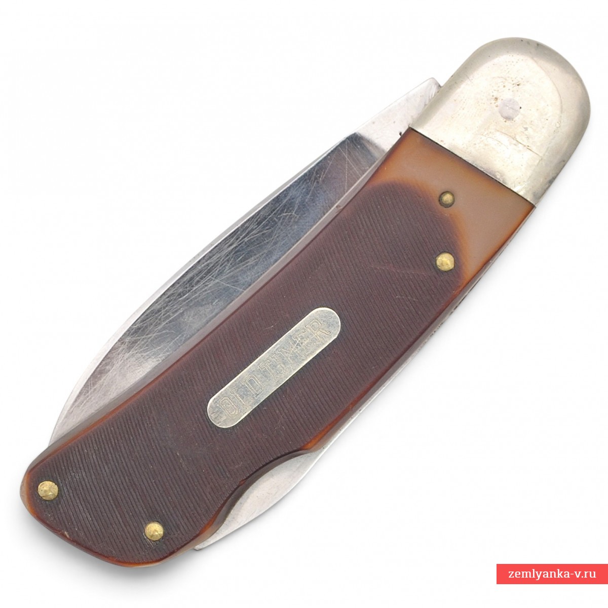 Нож складной американский фирмы "Imperial Schrade" (модель 194OT «Gunstock Trapper»)