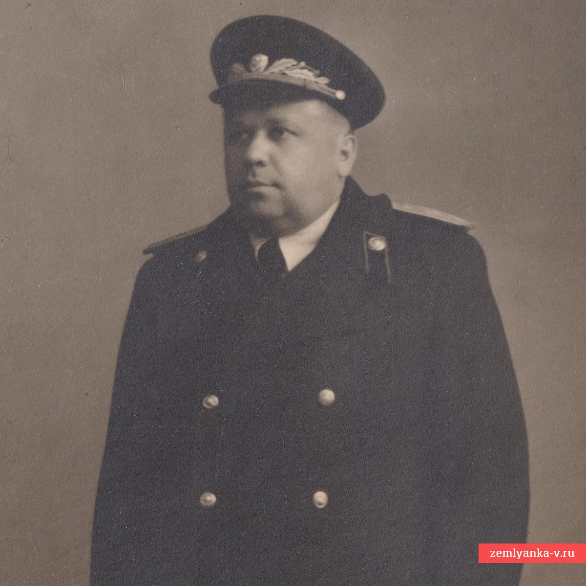 Фото действительного государственного советника юстиции в униформе обр. 1943 г.